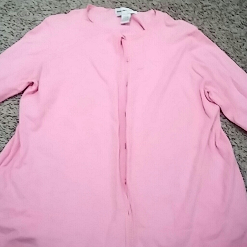 A cute button up swether